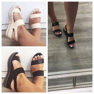 🌟 NEW NEW NEW 🌟 We’ve been working around the clock unpacking the most #amazing new arrivals! 💪🏼 You’ll love! 🙈❤️ But these flatforms wedges....so comfy and just GORGEOUS on! 👌🏻 True to size 3-8 £35. Both boutiques and online now! ✌🏼 ❤️ www.rubywooboutique.com ❤️ #inlove | Ruby Woo Boutique