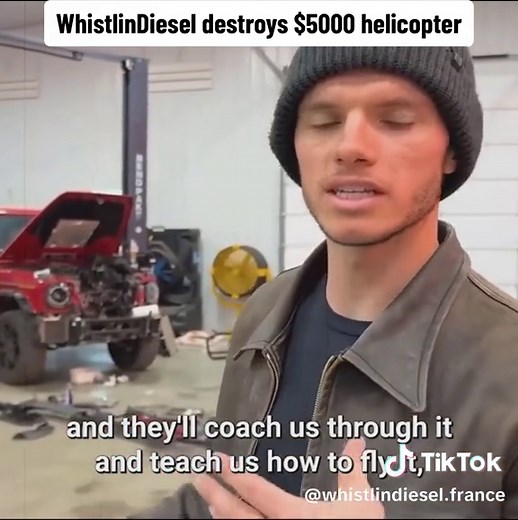 WhistlinDiesel's HUGE RC Helicopter Crash