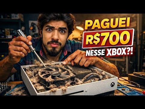 I bought a used Xbox One S for R$700... I did this before using it.