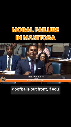 A sitting MLA mocks an ASL interpreter and cheers the death of a conservative voice. Wab Kinew’s response? Not outrage — he laughed it off and called critics ’goofballs.’ This is the hateful, arrogant face of the radical left in Manitoba. | Concerned Citizens Canada