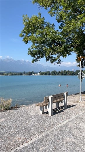 A calm day in Thun feels like a breath of fresh air and pure Swiss serenity. 🌿🏞️ | Swiss Travel Tips