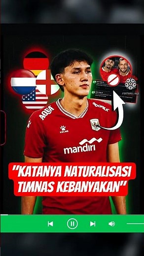 AFTER ADDING 2 NEW PLAYERS! INDONESIA'S NATIONAL TEAM NATURALIZATION POLICY DEEMED EXCESSIVE