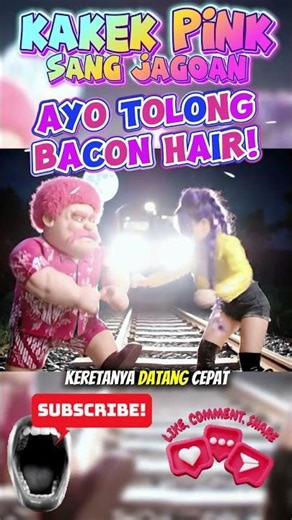 🎯 BACON HAIR Roblox Dalam Bahaya! 😱 Kakek Pink dan Rumi langsung beri Bantuan! 🚨