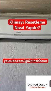 How to reset air conditioner #airconditioning #airconditioningservice #cleaning #diy #home #airco...