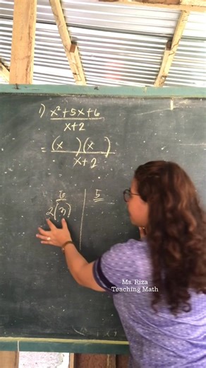 13K views · 675 reactions | Example 1: Dividing a trinomial by a binomial. | Ms. Riza Teaching Math | Facebook