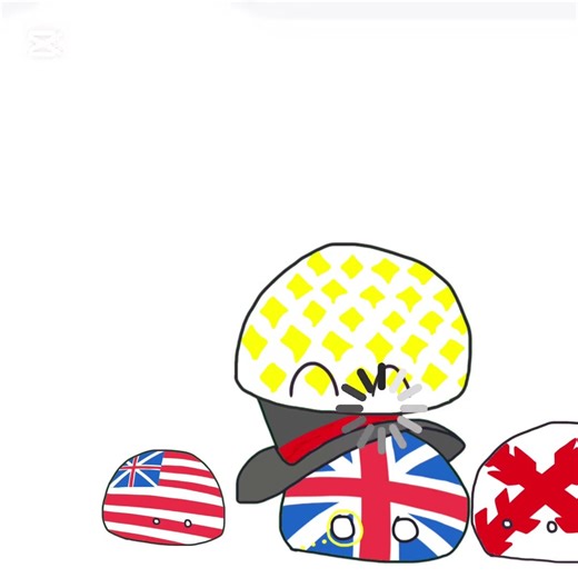 約10秒で分かる今まで解説してきたアメリカ歴史解説まとめ #ポーランドボール #countryballs #音割れ注意 #歴史