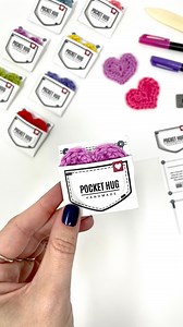 384K views · 6K reactions | Let’s crochet a simple pocket heart! Now...
