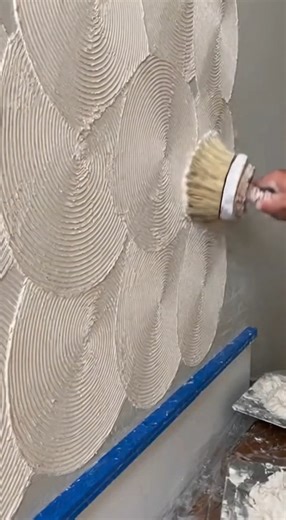 8.3K views · 12 reactions | Artistic Swirl Pattern Magic! ✨ #SwirlTextureRetry | Renovation Skill | Facebook