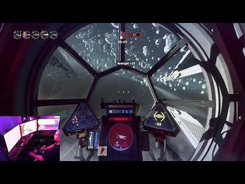 Star Wars: Squadrons - Nvidia Surround (3 x 4k Monitors running at 5760x1080)