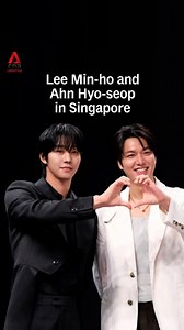 37K views · 243 reactions | South Korean stars Lee Min-ho and Ahn Hyo-seop were in Singapore on Jul 29 to promote their new movie Omniscient Reader: The Prophecy. More: https://cna.asia/4mm9zac | CNA | Facebook