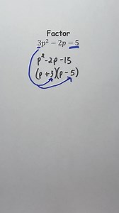 23K views · 127 reactions | Factoring Trinomials(a > 1) #Math #maths #mathematics #UnitedStates #viral | Mathkid Anthony | Facebook