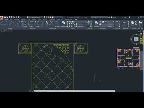 How To Change the Colour of Furnitures block in AutoCAD.