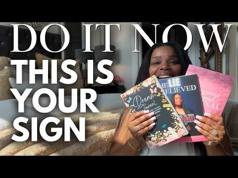 This Is Your Sign to Finally Do What God Put In Your Hands.