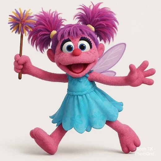 🩷 Sesame Street 🩷 Abby Cadabby 🩷 in 3D Animation - ( CGI Version ) 🩷