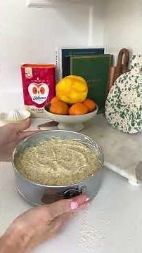 Orange & Poppy Seed Cake with Yoghurt Icing