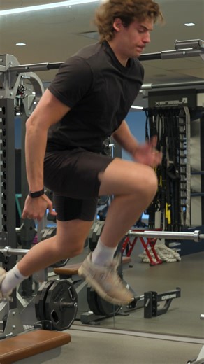 #DiscoverPartner How Matt Rempe gets ready for the NHL Winter Classic. Do you think you could finish this workout? | Bleacher Report