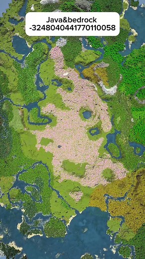 Minecraft seed found by jereaux: best Bedrock & Java seed
