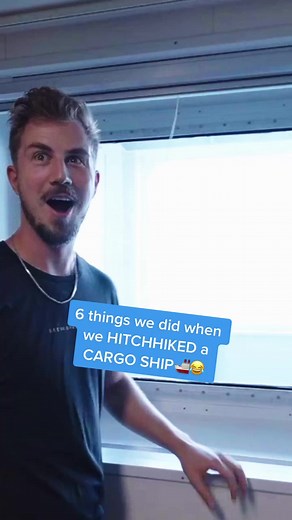 30K views · 475 reactions | Who knew cargo ships could be so FUN?  #reels #yestheory #cargoship #hitchiking #somuchfun | Yes Theory | Facebook