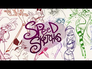 SPEED SKETCHES- Livestream Character Requests #1- Vivziepop