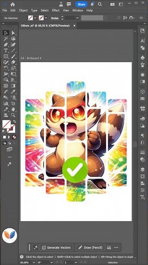 Adobe Illustrator 2025 Tips - How to Add An Image on Top Objects #vipulgraphics
