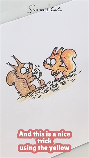 131K views · 3.3K reactions | We loved your suggestions so here is Simon drawing your favourites! First up, squirells...️ All of these critters and more are featured in our game 'Simon's Cat Match'. You can dowload and play here: https://simonscatmatch.com/Play !️閭力璉 | Simon's Cat | Facebook