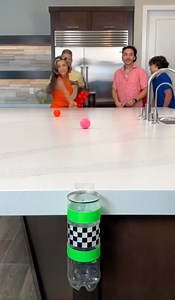 Tennis Ball Toss Challenge – Who Will Score First?