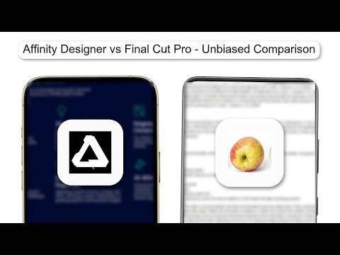 Affinity Designer Vs Final Cut Pro Unbiased Comparison