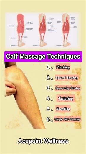 320K views · 2.9K reactions | if your Calf pain then watch this Massage Techniques for relief #acupressure #Calfmassage #CalfTechniques #relief #acupointwellness | Acupoint Wellness | Facebook