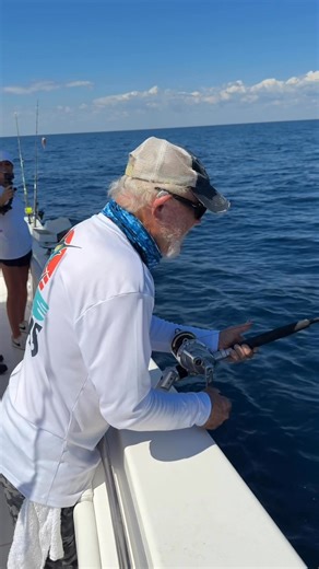 3K views · 54 reactions | 84 years old- can he get it up? (Wait, that sounded bad 浪). At least I got a good laugh out of my neighbor Johnny Ray Pope. #sharks #TheFishingHunters | Chris Hunter | Facebook