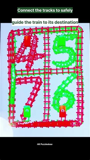 Track Trouble Ahead 🛤️Find the Right Route#shorts #gamingshorts #traingame #gameplay #ytshorts