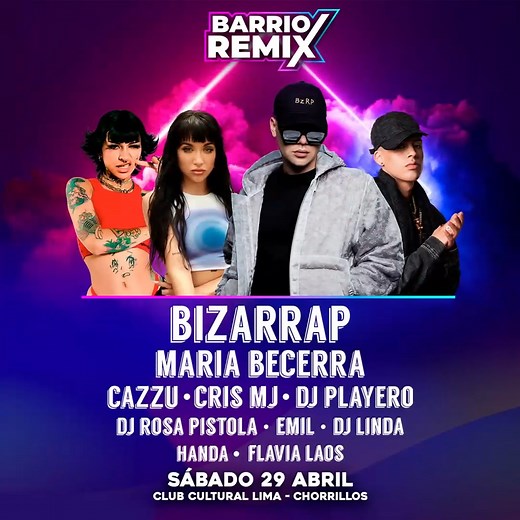 42 reactions · 11 comments | ¡"Barrio Remix" con descuento gracias al club! 朗 Disfruta 25% de dto. en la fiesta urbana de Lima, solo canjea tu cupón en el app #Claroclub y aprovéchalo para tu compra hasta el 28 de abril aquí.  cl4.ro/barmx25 #HazloRealidad | Claro Perú | Facebook