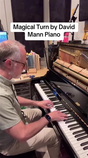Magical Turn is available to stream now. Composed on TikTok Live on June 23, 2025 for @max_turn69. Check it out at the link in bio or go to davidmannmusic.net/magical-turn/ #piano #composer #originalmusic #classicalmusic