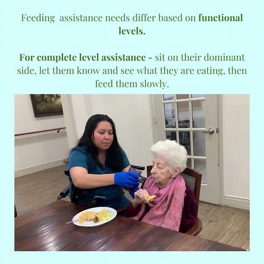 Dementia Feeding Assistance Techniques - Evergreen Cottages (Jasmine)