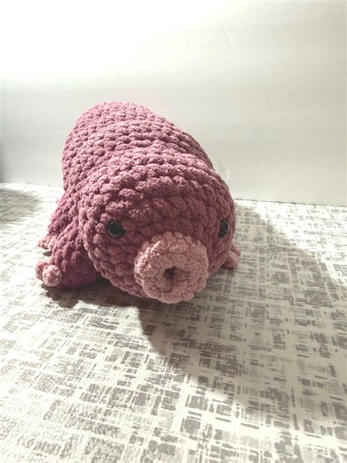Handmade Crochet Tardigrade (water Bear) Plushie: Amigurumi Stuffed Toy - Etsy