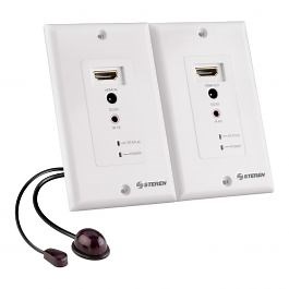 Extensor HDMI y de control remoto de 60 m, con placas d