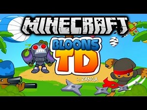 Minecraft BLOONS TOWER DEFENSE #2 with Vikkstar