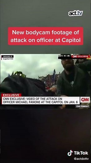 New Bodycam Footage Of Attack On Officer Michael Fanone At The Capitol Building