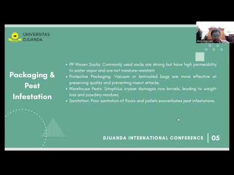 Seminar Presentation | Evaluating Key Storage Conditions That Drive Rice Quality Decline