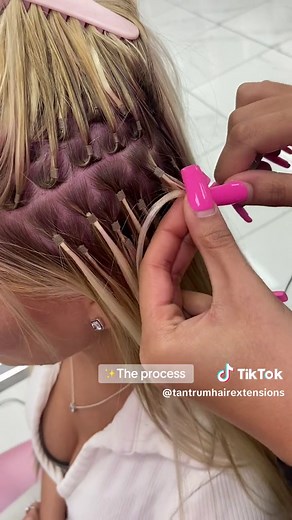 #foryoupage #fyp #tantrumhairextensions #professionalextensionist #hairtransformation #hairtechnician