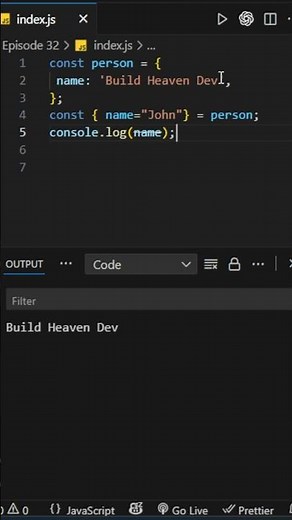 JavaScript Tricky Output Question Explained in 60 Seconds | JS Interview Challenge #shorts