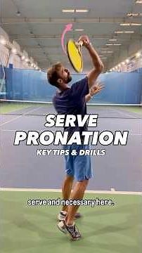 SERVE PRONATION - KEY TIPS & DRILLS!👌#tenfitmen #tennisserve #tennisdrills #tennistips #tenniscoach