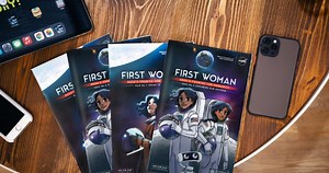 You followed fictional astronaut, Callie Rodriguez, on her journey to the Moon in Issue No. 1 of our First Woman graphic novel. In our JUST RELEASED new issue, find out what's next for Callie and her crewmates as they embark on a challenging mission to deploy a next-generation telescope on the far side of the Moon! Now available in English and Spanish, “Issue No. 2: Expanding Our Universe": https://www.nasa.gov/calliefirst/ | NASA Technology