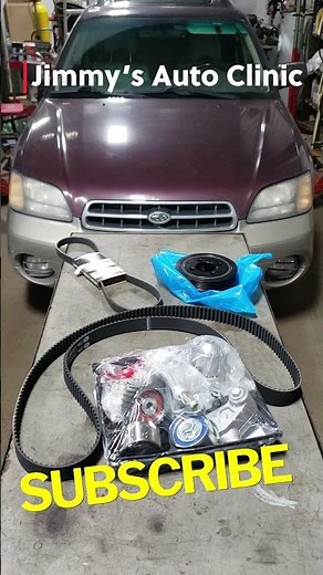 2001 Subaru Outback | Timing Belt & Water Pump replacement | A How To | short