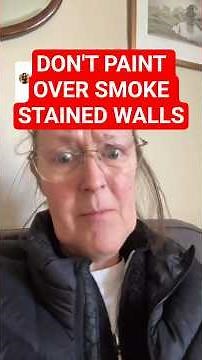 Cleaning nicotine stains off walls | Cleaning Tips