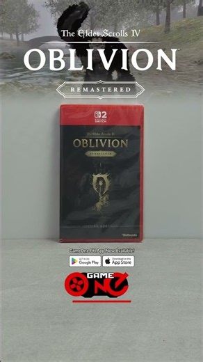 The Elder Scrolls IV: Oblivion Remastered is now available in Nintendo Switch 2! ⚔️🔥