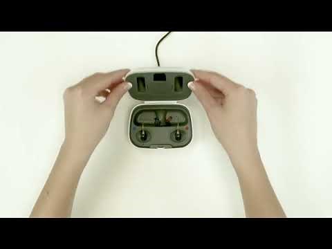 Hearing aid basics: Charging Relate 3.0 RIC hearing aids