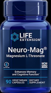 Neuro-Mag Magnesium L-Threonate, 90 Cápsulas Vegetarianas