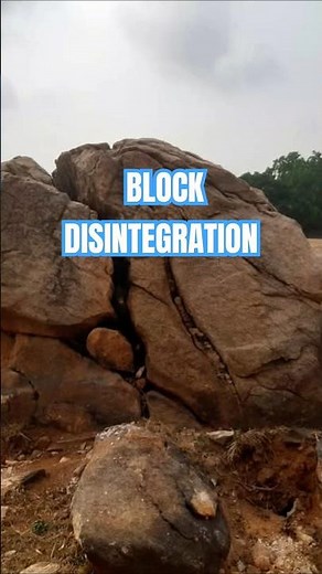 Block Disintegration #geography #earthscience #landscape #granite #rock #weather #geology #travel