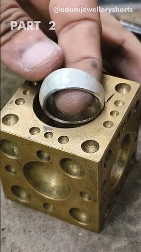 How to Make a Ruby Ring in Silver | Part- 02 #rubyring #handmadejewelry #silverring