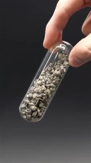 🔥 Pure Calcium Metal Reaction – Science in Action! #science #experiment #viral